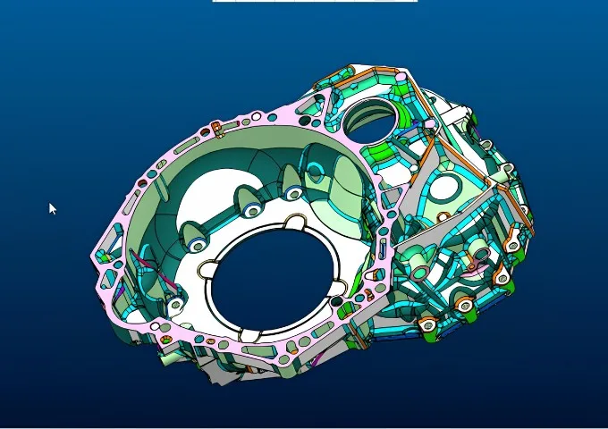 3D casting design process created by professional engineers using advanced CAD software for precision manufacturing.