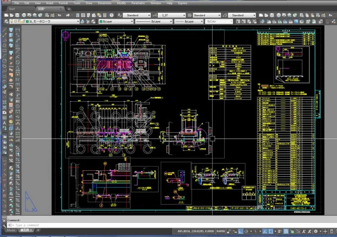 2D CAD drawing services