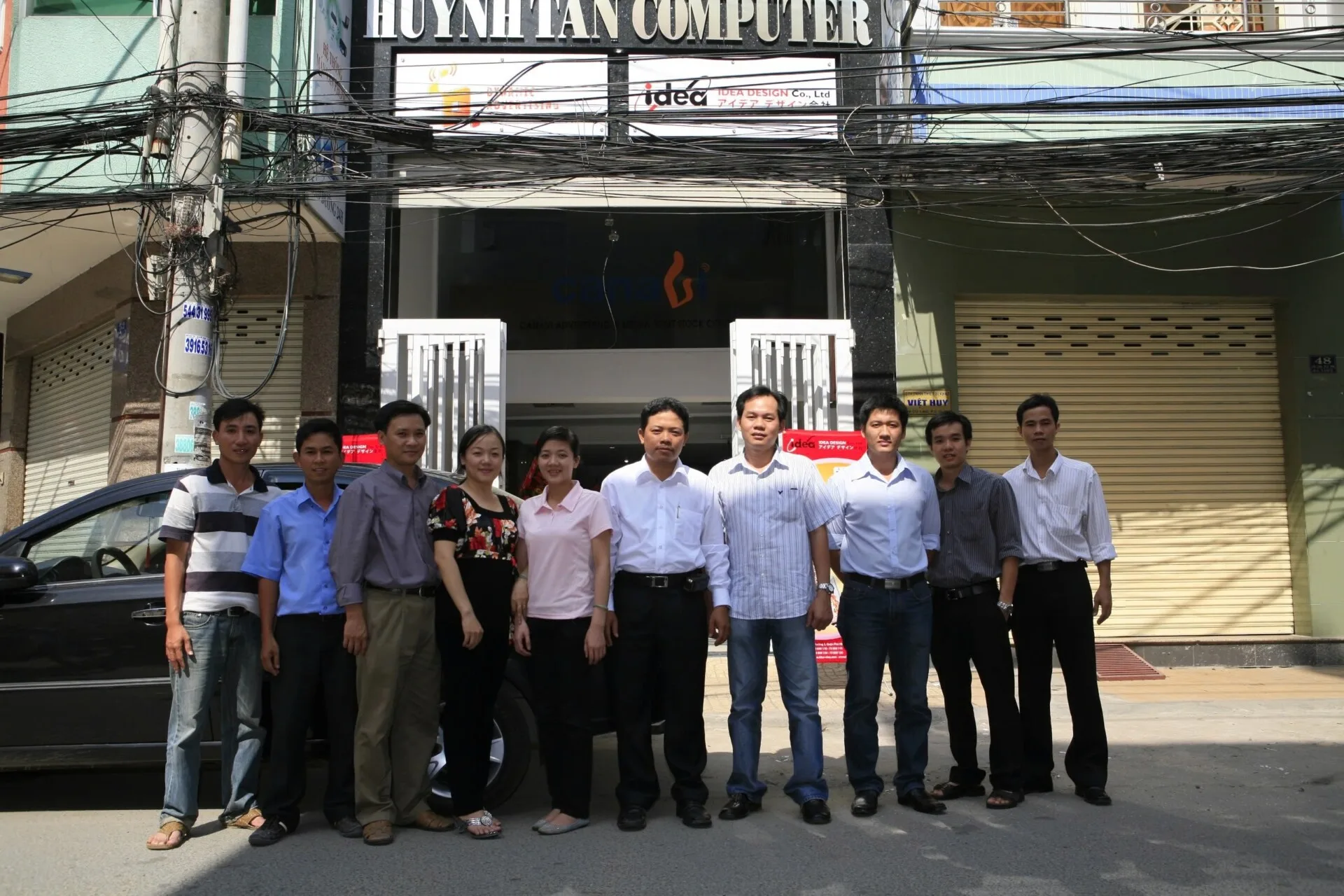 Thành lập IDEA Technology JSC với 5 nhân viên. Bắt đầu kinh doanh, Dịch vụ hỗ trợ thiết kế cơ khí cho Nhật Bản.