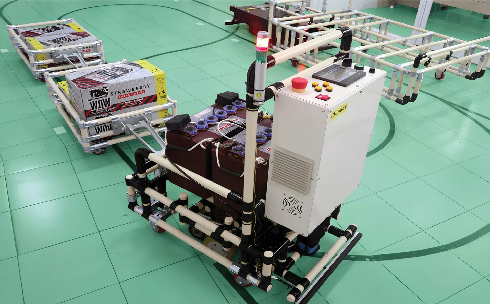 Case study - Smart factory solution using AGV