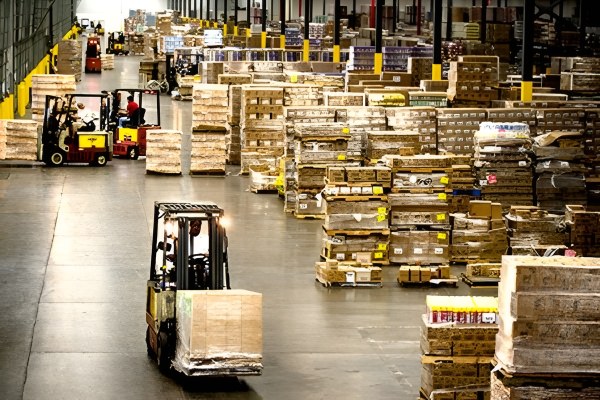 Máy quấn màng co thùng carton: Giải pháp đóng gói tự động hiệu quả 5 Máy quấn màng pallet hoạt động nhanh, liên tục và không mệt mỏi, thay thế hoàn toàn công sức và thời gian của nhân công