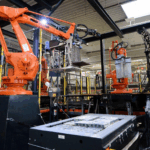 Robotic palletizing is an advanced automation solution designed to stack products onto pallets with high accuracy, consistency, and efficiency. By replacing manual palletizing, robotic systems eliminate common issues such as uneven stacks, misalignment, product damage, and labor dependency. IDEA’s robotic palletizing solutions are engineered to operate reliably in demanding industrial environments, handling a wide variety of products and packaging types while maintaining stable pallet quality and repeatable performance. Our systems are widely applied in food & beverage, building materials, chemicals, FMCG, electronics, pharmaceuticals, and automotive-related industries. With strong expertise in mechanical design, automation control, and system integration, IDEA delivers palletizing solutions that are not only productive but also safe, scalable, and easy to maintain—helping manufacturers reduce operating costs and improve overall logistics efficiency.