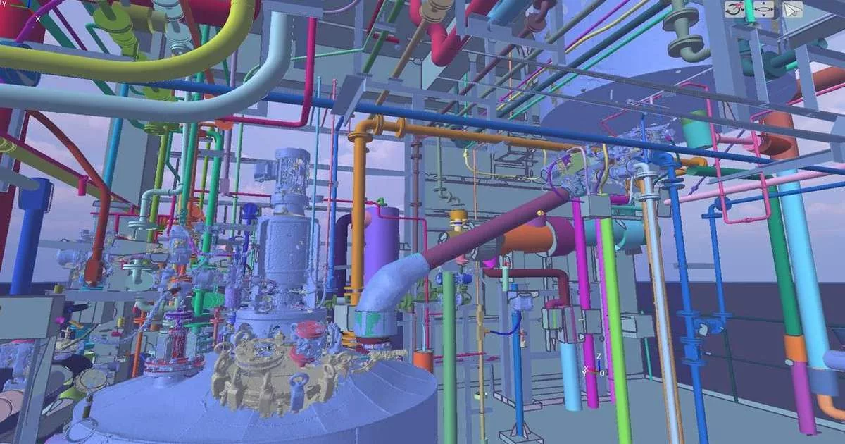 工場3Dモデリング|設計精度と施工効率を高める 1 工場3Dモデリング